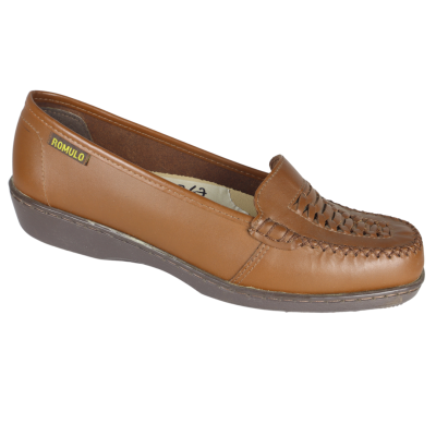 Romulo Casula Cuero Miel Mujer Talla 34 Ref 2267 